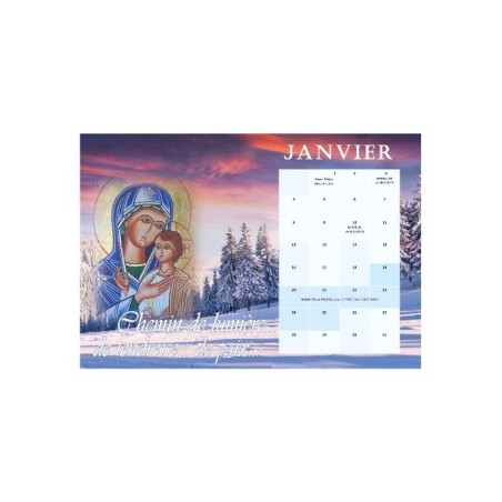 Calendrier 2021 - (NE cal 4)