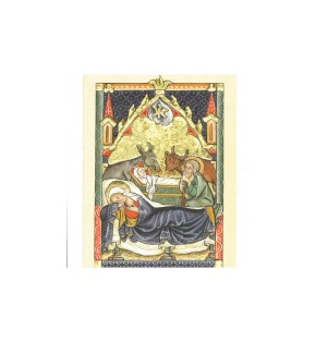 Cartes de vœux Nativité - (JO-ca10)