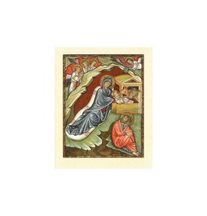 Cartes de vœux Nativité - (JO-ca16)