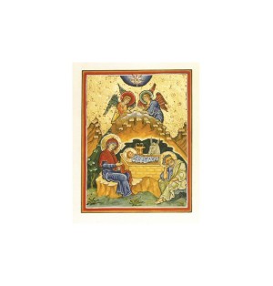 Cartes de vœux Nativité - (JO-ca25)