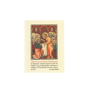 Cartes sur l'Eucharistie - (JO-ca21)