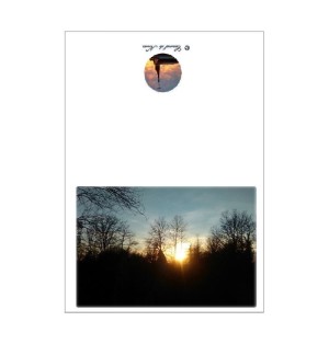 Carte nature un clin d'œil sur la beauté qui nous entoure avec un cocuher de soleil Artisanat monastique - (NE c-p 9)