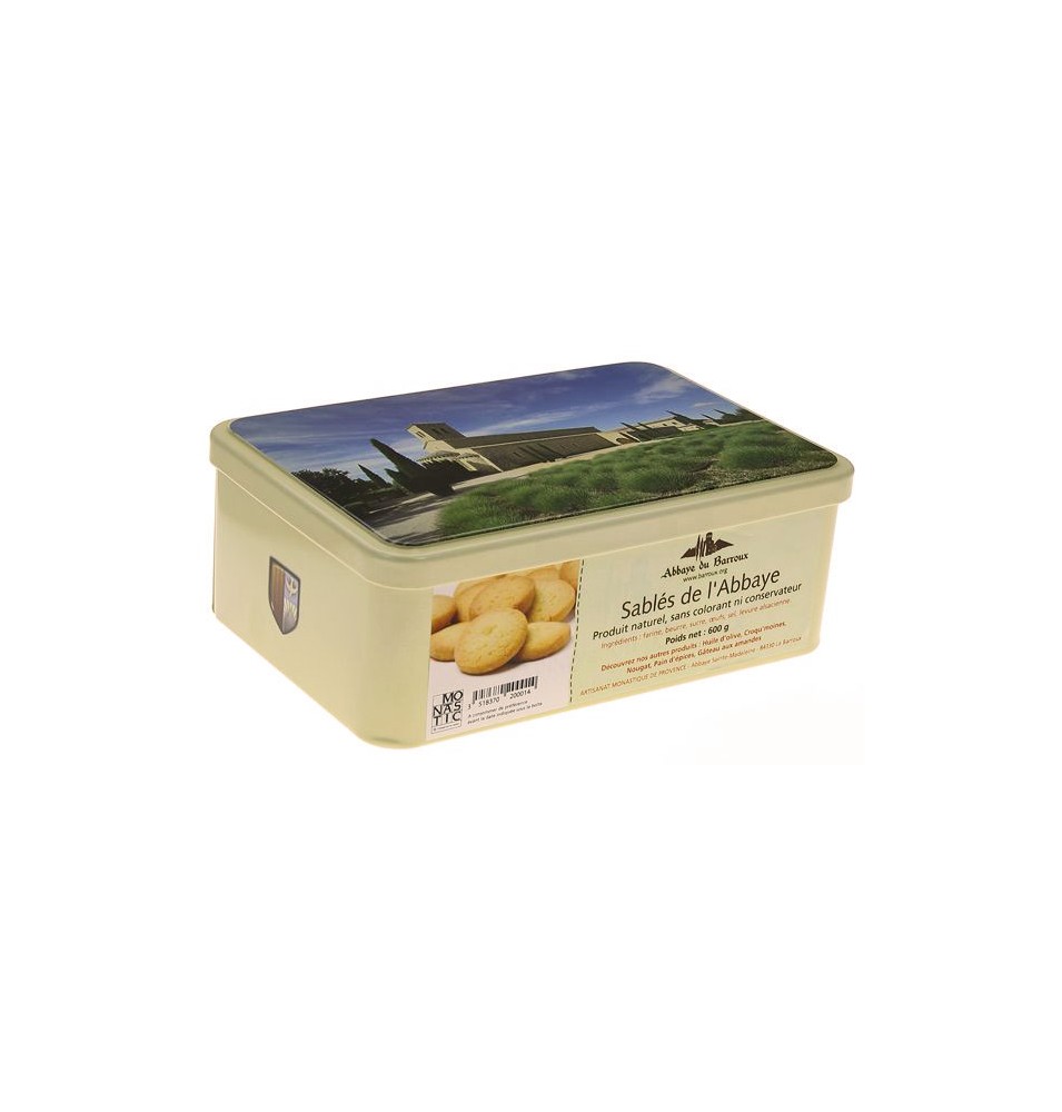 Sablés de l'abbaye (Boîte métal BEIGE)