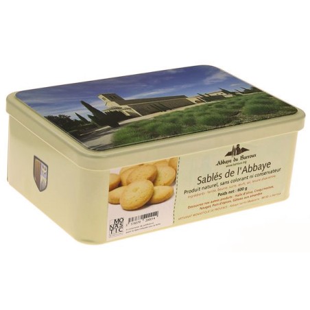 Sablés de l'abbaye (Boîte métal BEIGE)
