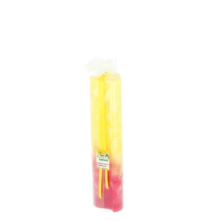 Bougie cylindre spirale