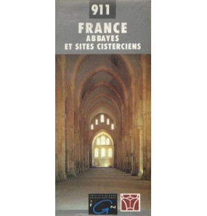 Carte thématique - Abbayes et sites cisterciens. (Occasion)