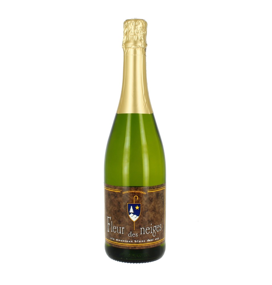 Fleur des neiges - Vin mousseux blanc demi sec