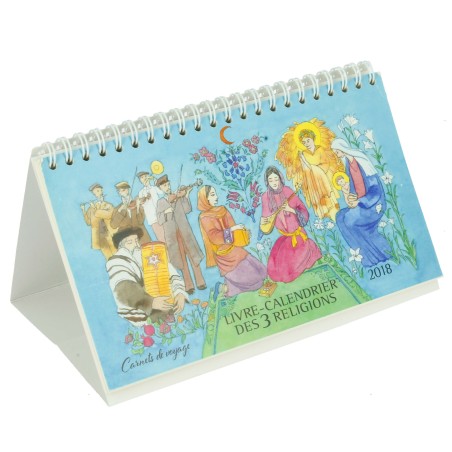 Livre Calendrier des 3 religions 2018
