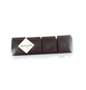 Carrés Napolitains chocolat noir 63% de cacao 180 g - (CR36) ~