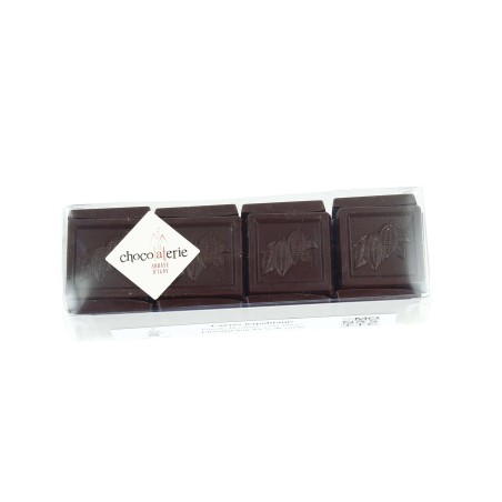 Carrés Napolitains chocolat noir 63% de cacao 180 g - (CR36) ~