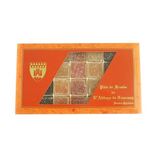 Pâtes de fruits aux 4 fruits coffret de 320 gr