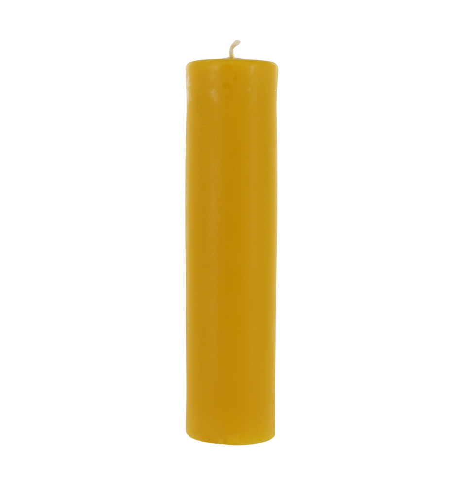 Bougie Neuvaine Cire Abeille  - 7 cm x 32 cm