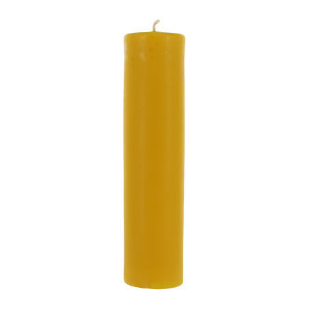 Bougie Neuvaine Cire Abeille  - 7 cm x 32 cm
