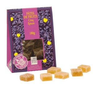 Ballotin de Pâtes de Fruits aux Cinq Épices