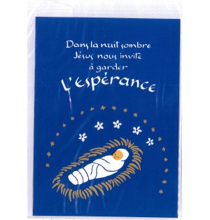 Carte Prière - M340 L'ESPERANCE