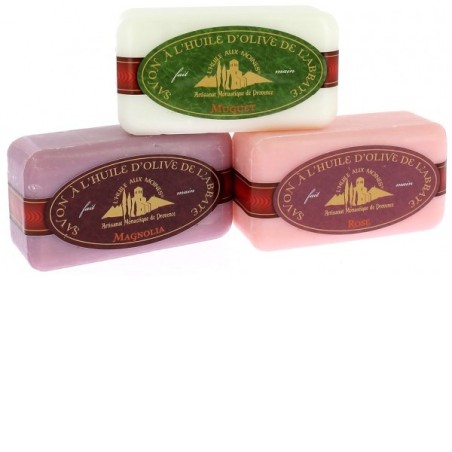Savons Coffret de 3 : Magnolia, Rose, Muguet