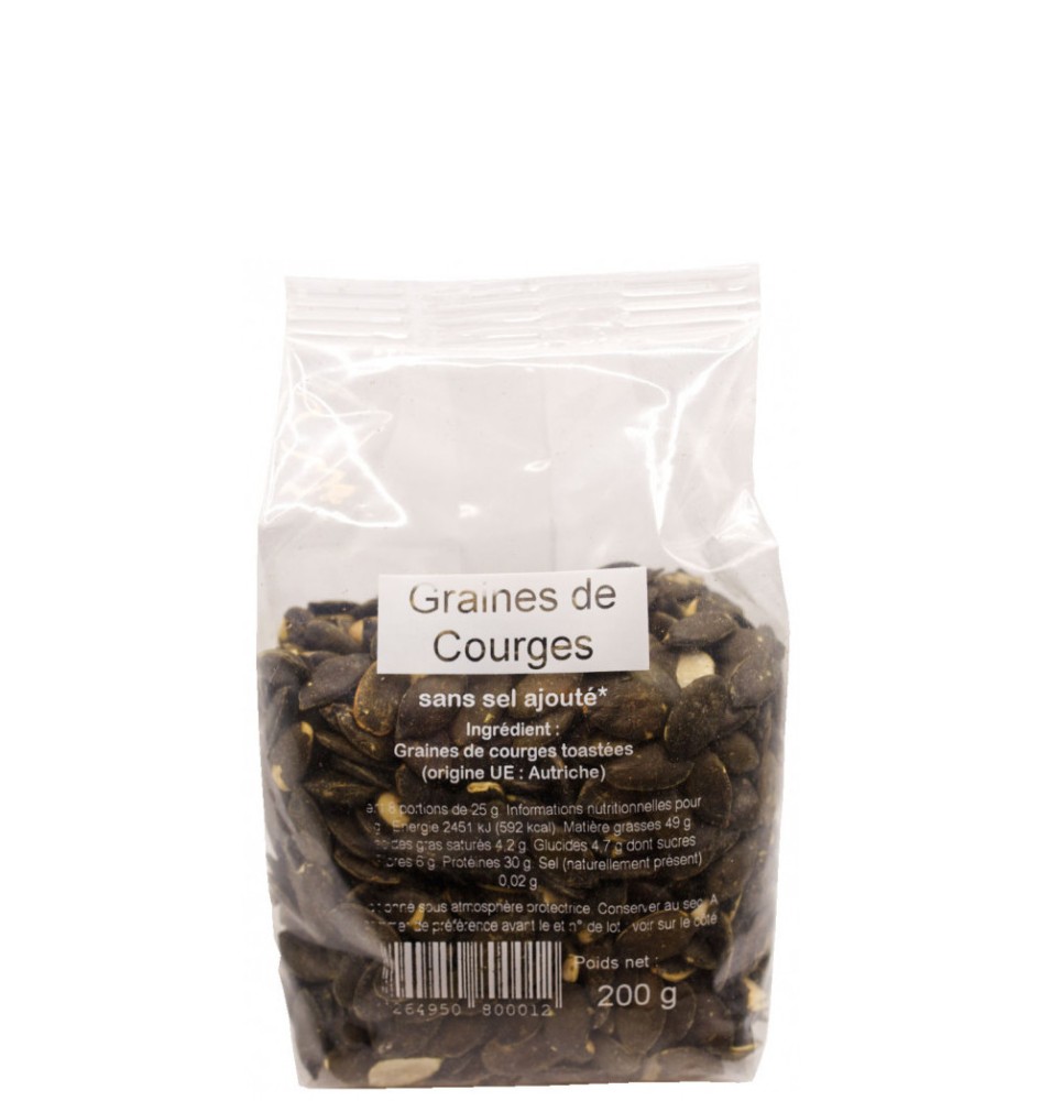 Graines de Courge Toastées - Sachet