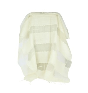 Châle Indien Blanc