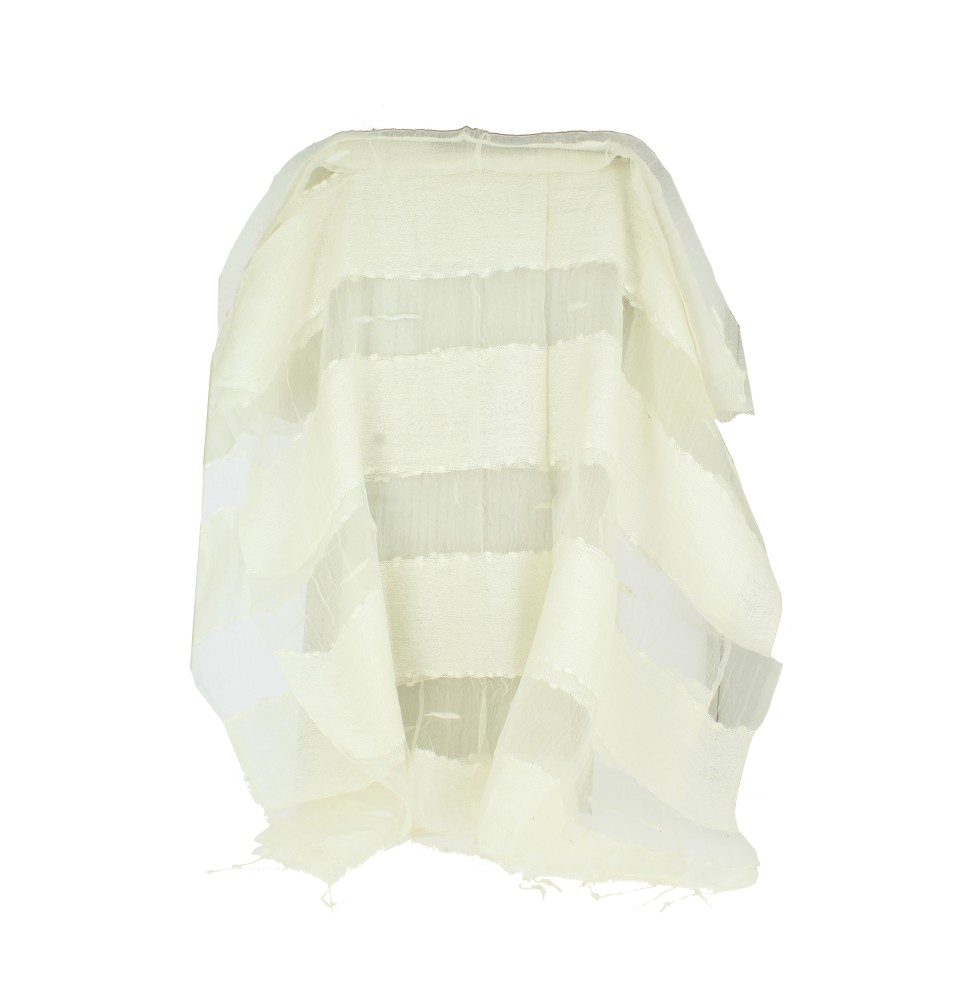 Châle Indien Blanc