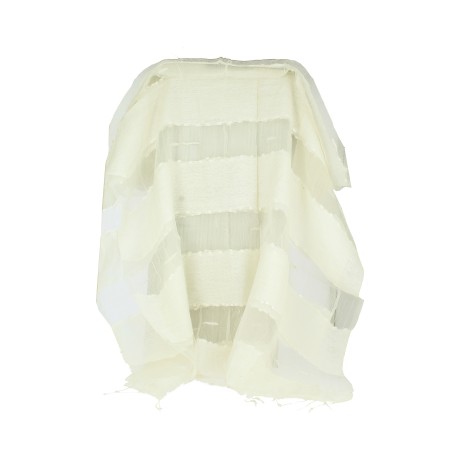 Châle Indien Blanc