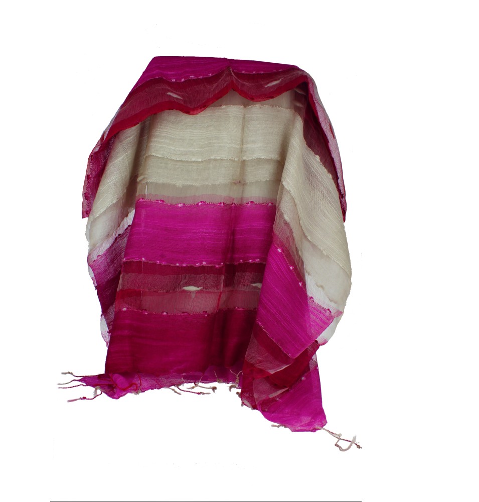 Châle Indien Rose Fushia