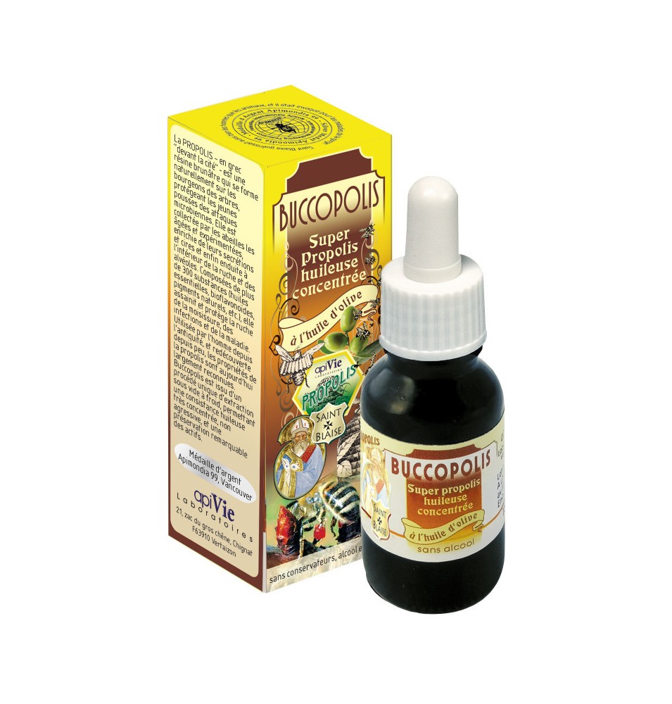 Buccopolis propolis huileuse concentrée - 30 ml