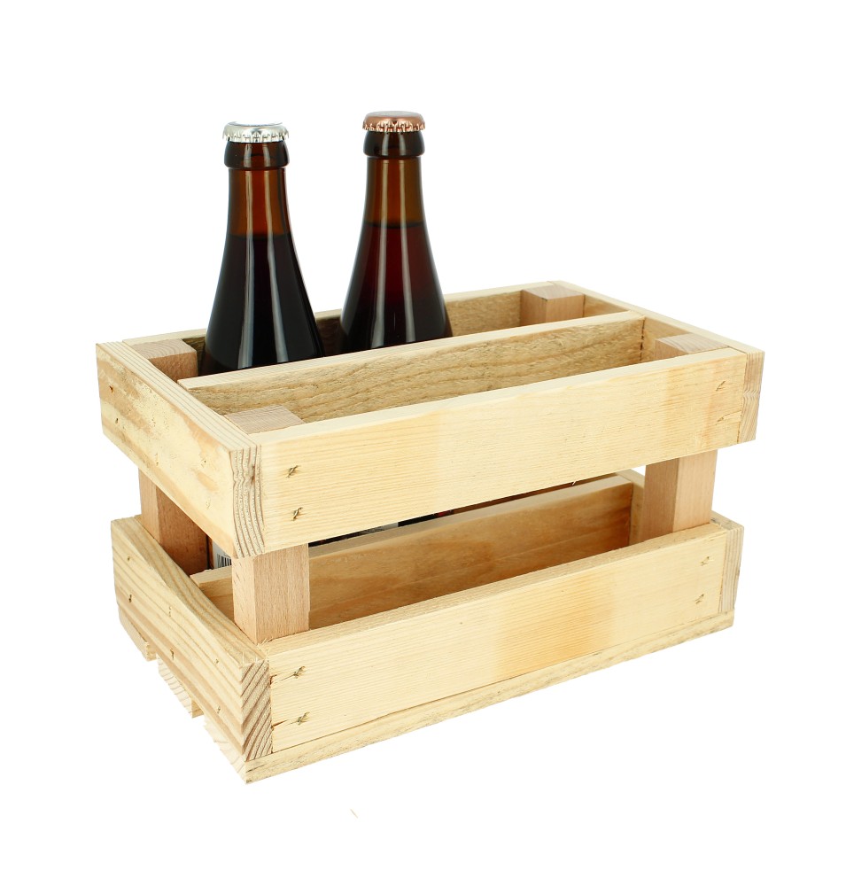 Casier Bois : Assortiment 6 Bière 33 cl