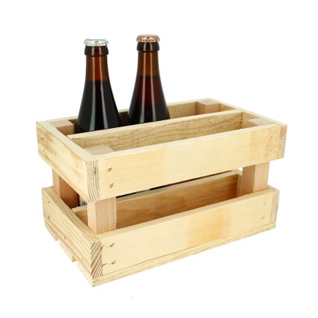 Casier Bois : Assortiment 6 Bière 33 cl