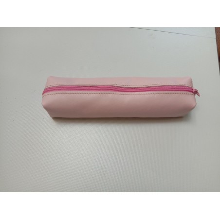 Petite trousse en cuir de veau ROSE (JE-TRP06)