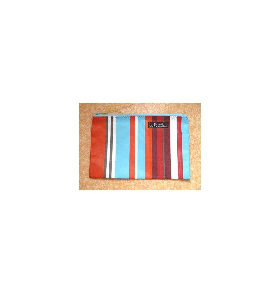 Pochette en toile enduite provençale (CF OPTE PRO20)