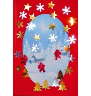 Carte paysage hivernal (NE c-3 N 16)