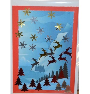 Carte paysage hivernal (NE c-3 N 23)