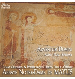 Chants de Noël - Adventum Domini - chœur des moines Maylis (CD) (MA CDA)