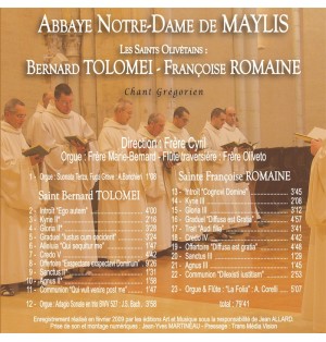 Les Saints Olivétains (CD) (MA CDO)