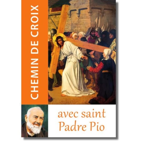 Chemin de Croix : avec Saint Padre Pio (FL-L1338F)