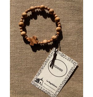Dizainier bracelet en olivier (LMDZBE08)