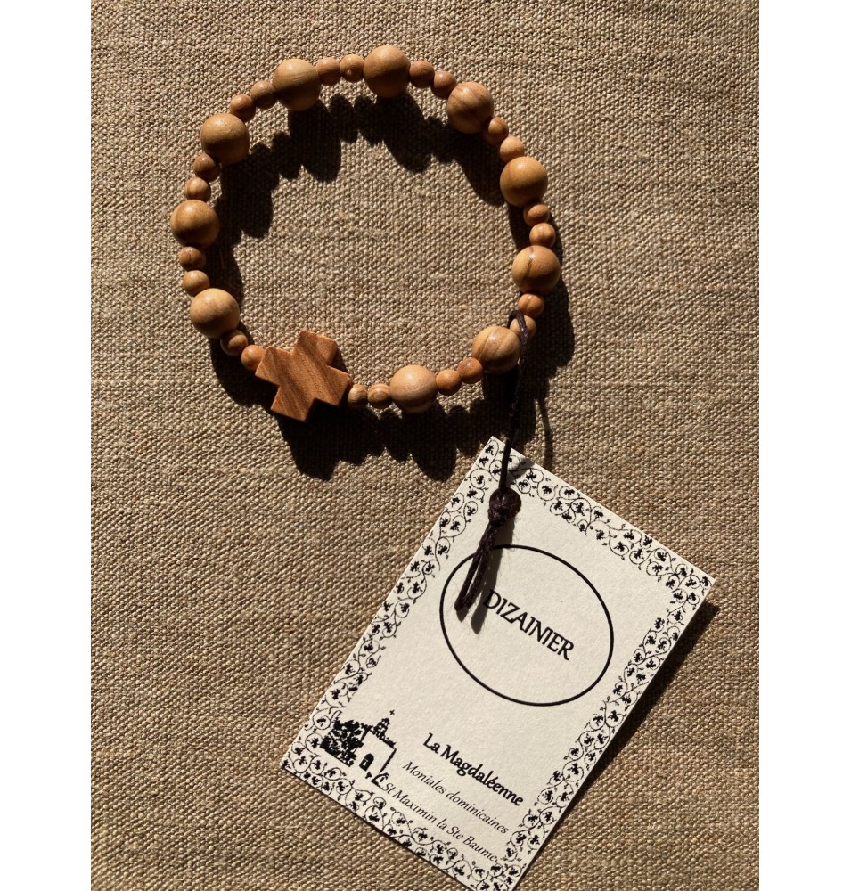Dizainier bracelet en olivier (LMDZBE08)