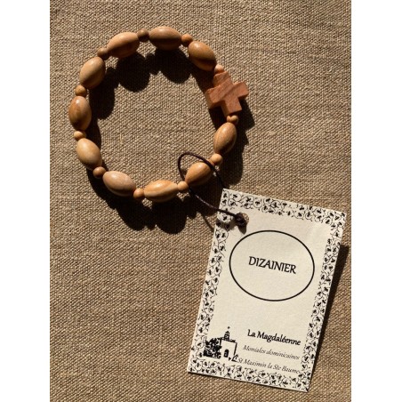 Dizainier bracelet en olivier  (LMDZBE09)