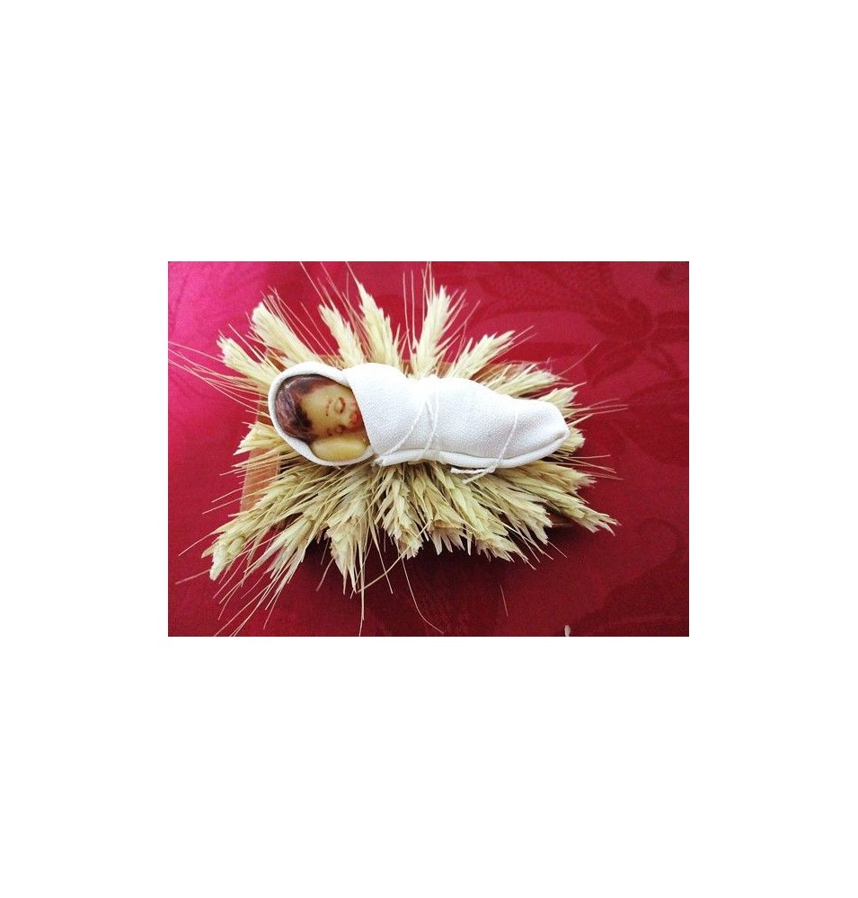 Enfant Jésus dormant brun (CF CEJD BRN06)