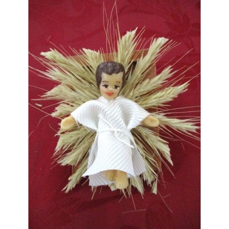 Enfant Jésus éveillé brun (CF CEJE BRN06)
