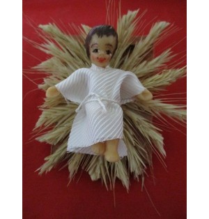Enfant Jésus éveillé brun (CF CEJE BRN06)
