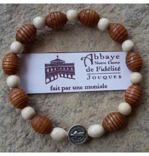 Dizainier bracelet en bois  (JO-dizABsatclair)