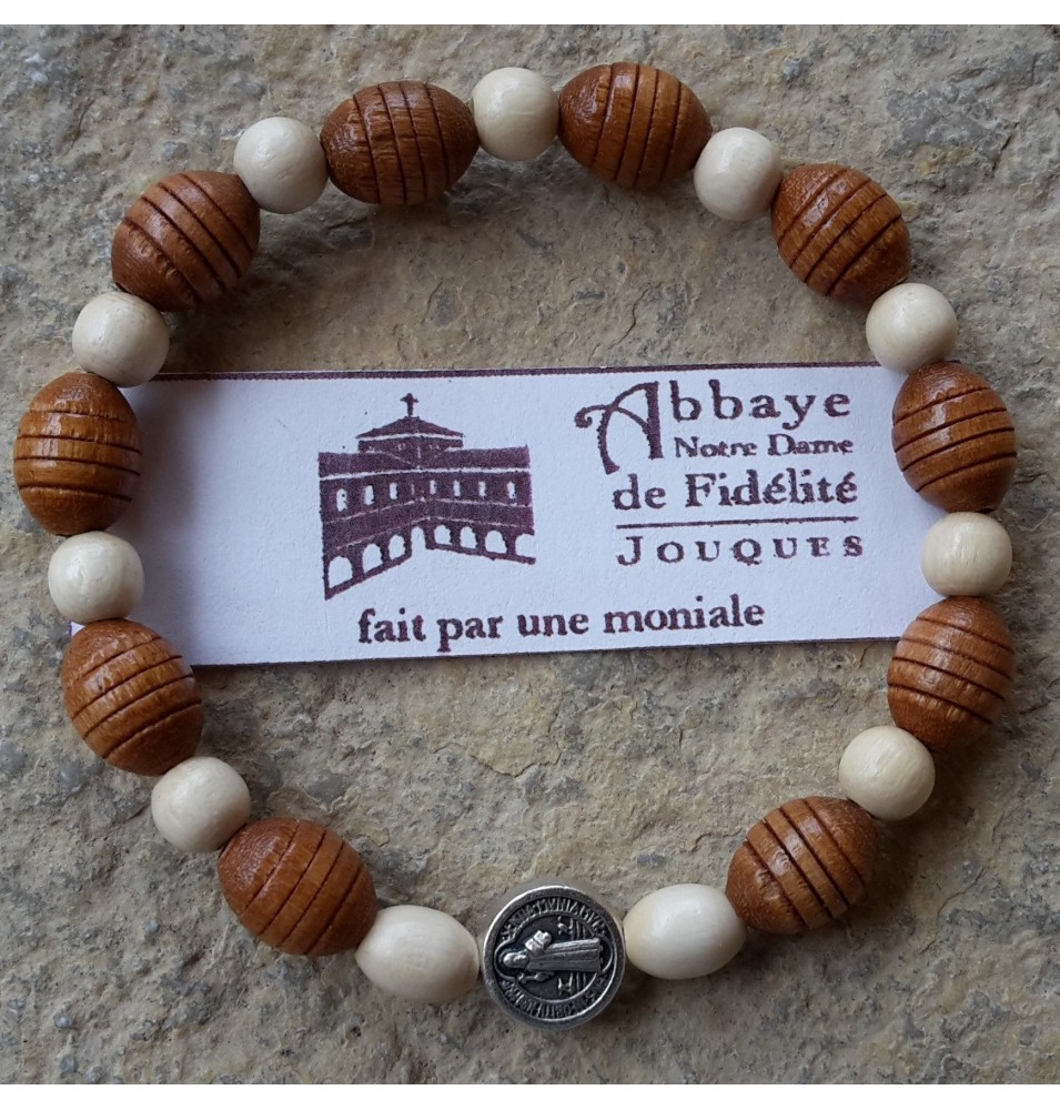 Dizainier bracelet en bois  (JO-dizABsatclair)