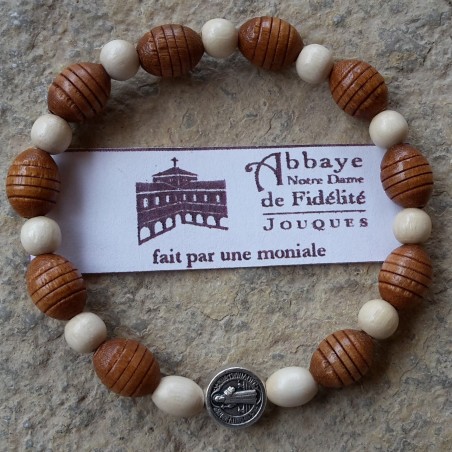 Dizainier bracelet en bois  (JO-dizABsatclair)