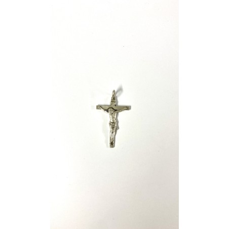CRUCIFIX SUR CROIX en argent