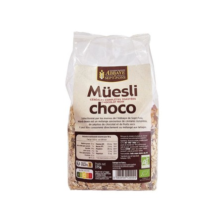 Müesli aux pépites de chocolat BIO