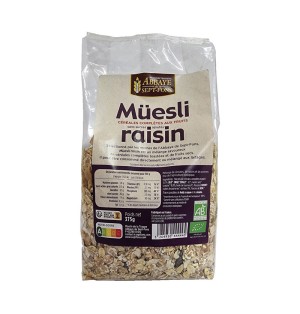 Müesli aux raisins BIO