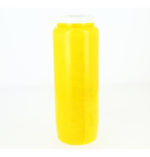 Bougie de neuvaine Jaune