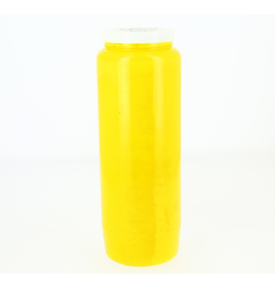 Bougie de neuvaine Jaune
