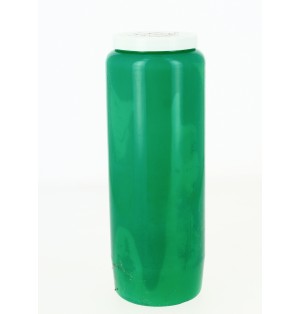 Bougie de neuvaine Verte
